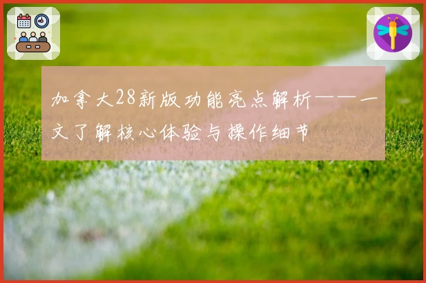 加拿大28新版功能亮点解析——一文了解核心体验与操作细节